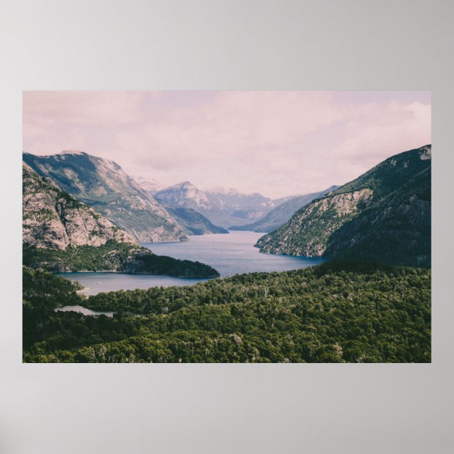 Affiche Nahuel Huapi, San Carlos de Bariloche, Argentine (Devant)