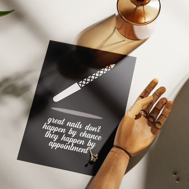 Affiche Nail Care Motivation Print (Créateur téléchargé)