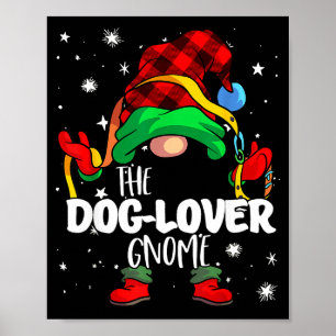 Affiche Nain amateur de chien carreaux rouge de Buffalo fa