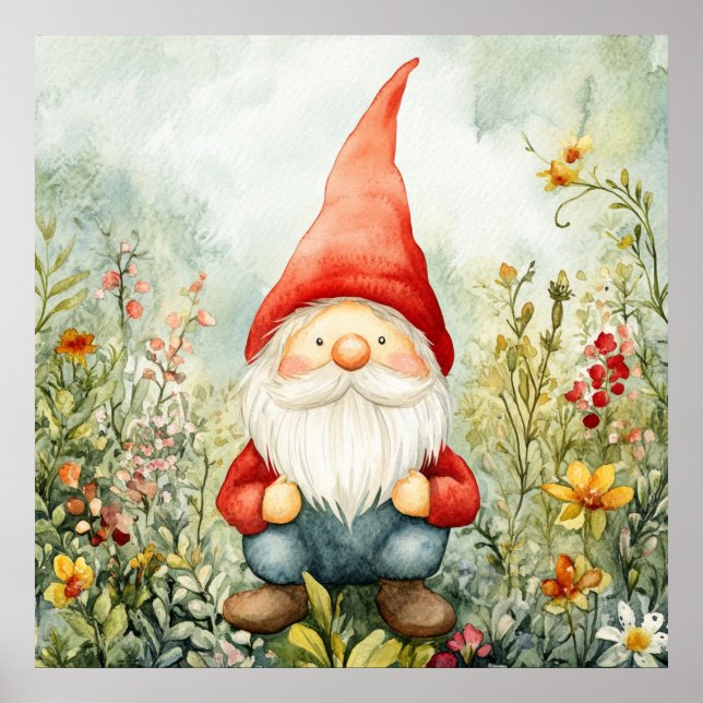 Affiche Nain de jardin (Devant)
