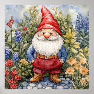 Affiche Nain de jardin