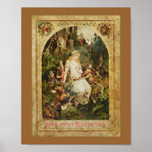 Affiche Nains blancs et sept de neige