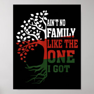 Affiche N'Aint Aucune Famille Comme Celle Que J'Ai Obtenue