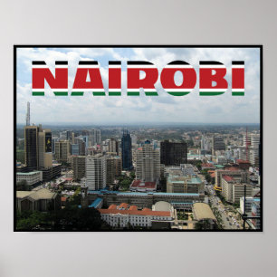 Affiche Nairobi - Kenya