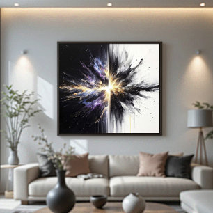 Affiche Naissance de deux mondes