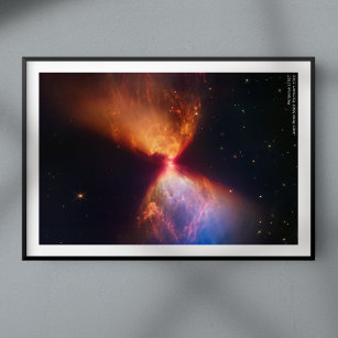 Affiche Naissance de Star, James Webb Space Telescope 2022