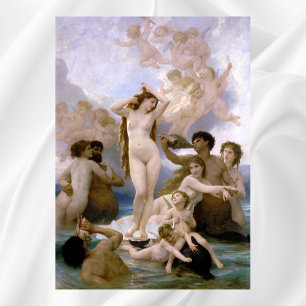 Affiche Naissance de Vénus par William-Adolphe Bouguereau