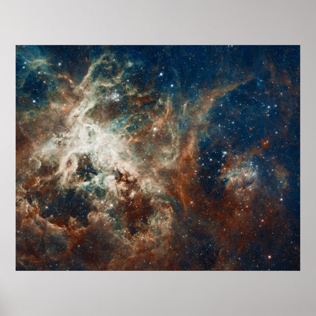 Affiche Naissance étoile dans 30 Doradus Tarantula Nebula  (Devant)