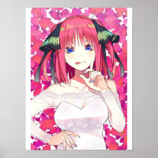 Affiche Nakano Nino 5toubun no Hanayome