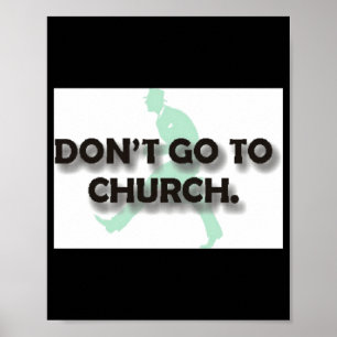 Affiche Nallez Pas à l'Église