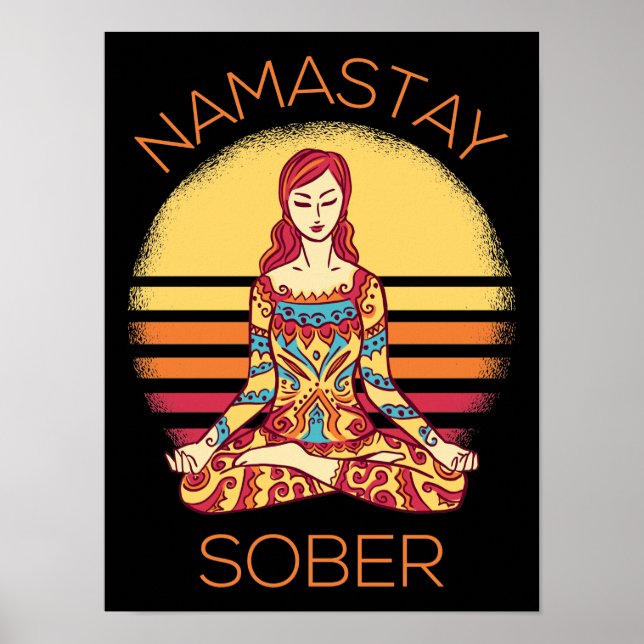 Affiche Namastay Sober I (Devant)