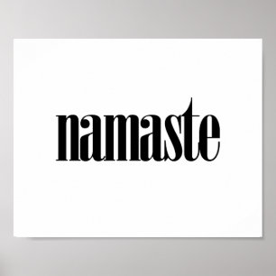 Affiche Namaste