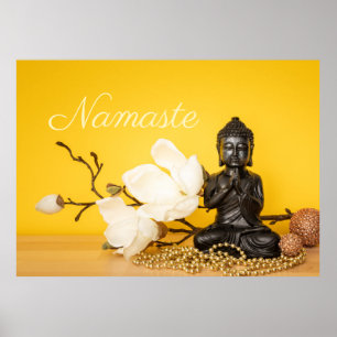 Affiche Namaste Bouddha