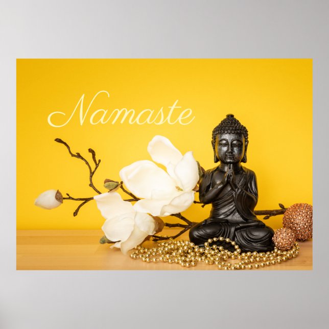 Affiche Namaste Bouddha (Devant)