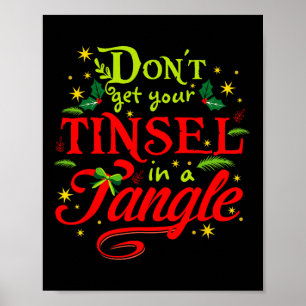 Affiche N'amenez pas votre minet dans un Noël astucieux