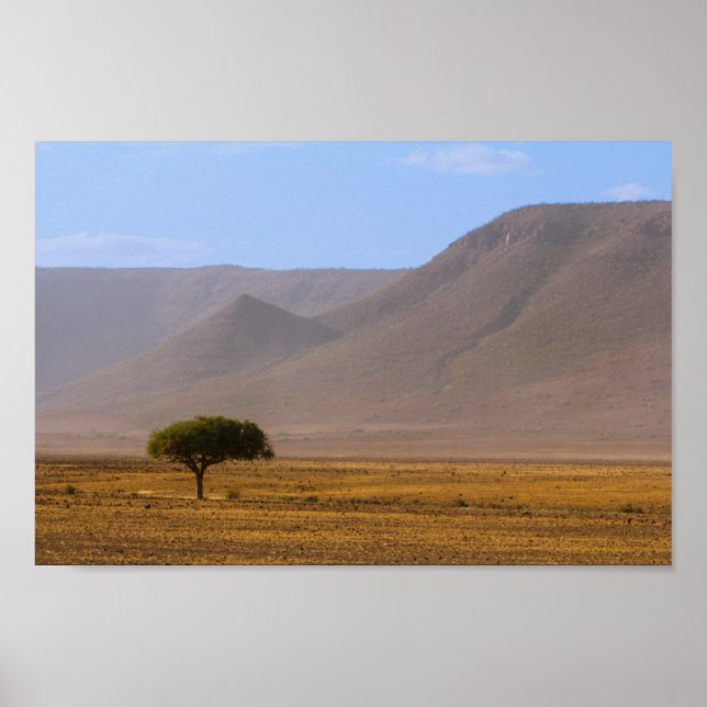 Affiche Namibie Afrique Désert Paysage Nature (Devant)