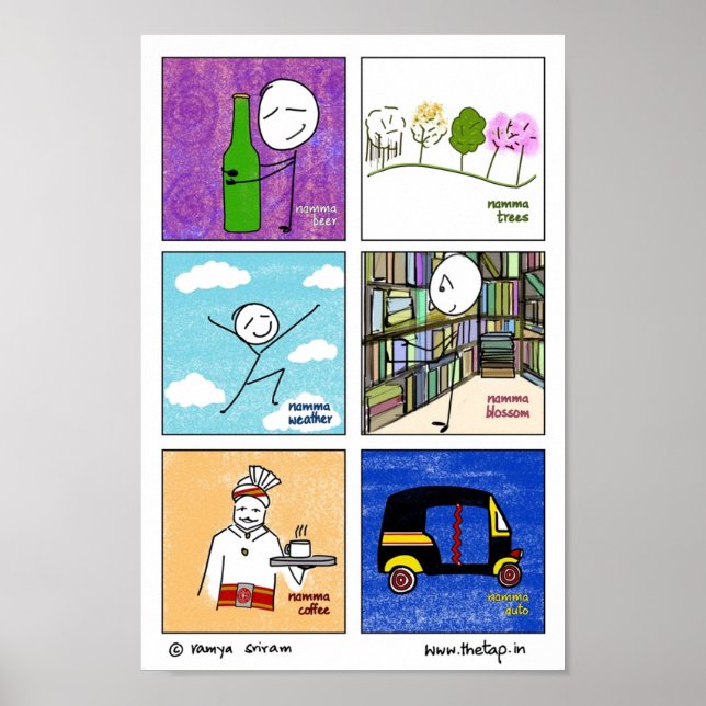 Affiche Namma Bangalore (Devant)