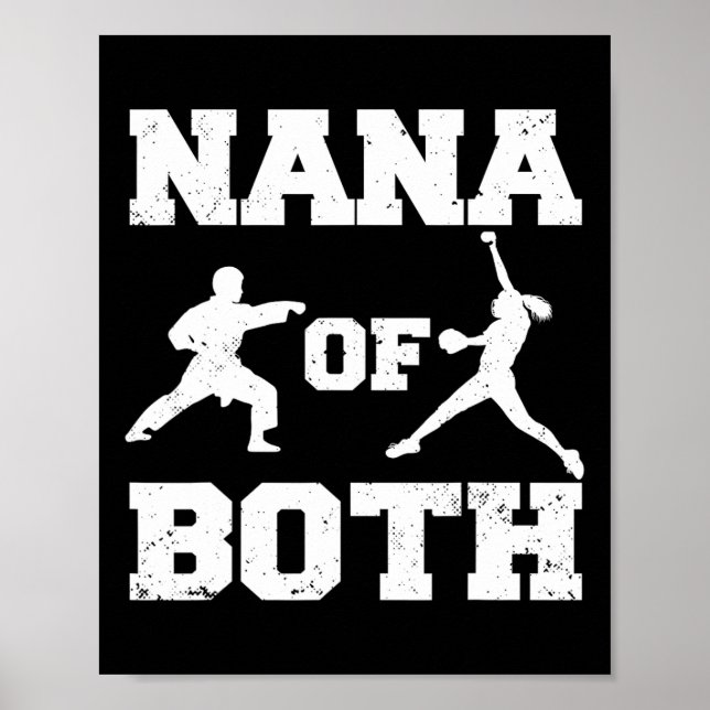 Affiche Nana De Funny Softll Et Karate Nana (Devant)
