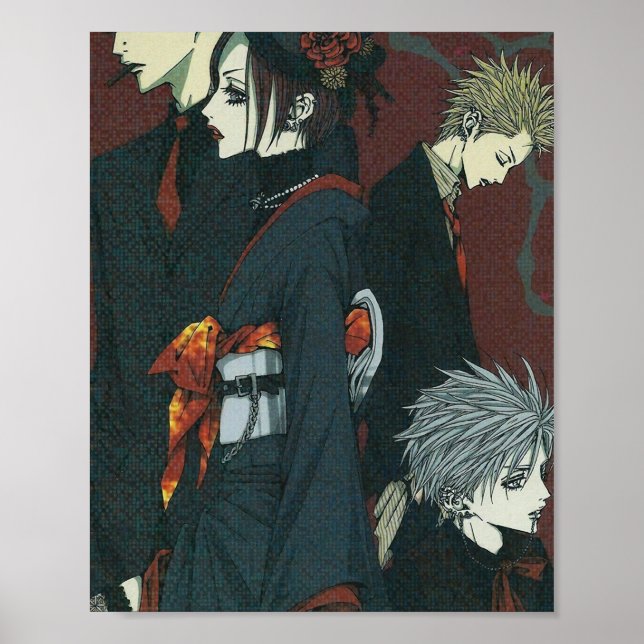 Affiche Nana Les Pierres Noires Formalwear Spread (Devant)