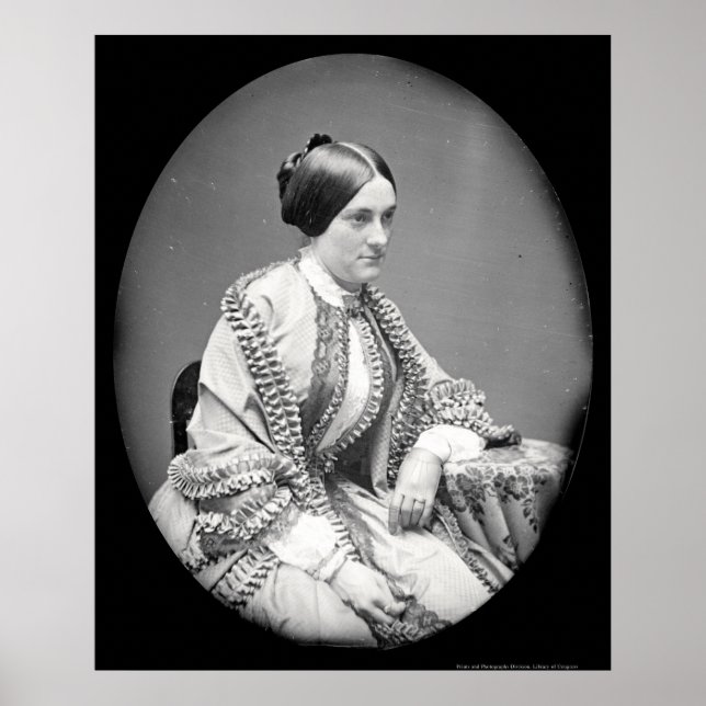Affiche "Nannie" Macomb Daguerreotype 1850 (Devant)