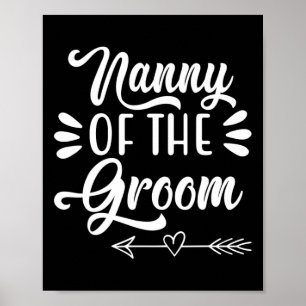 Affiche Nanny De La Groom Mariage Fête Famille Mariage Sho