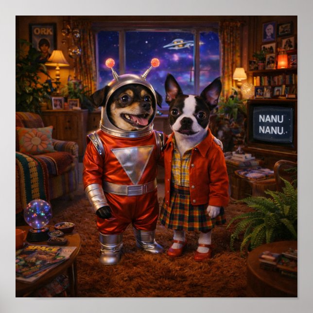 Affiche "Nanu Nanu!" (Devant)