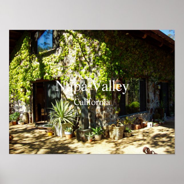 Affiche Napa Valley (Devant)