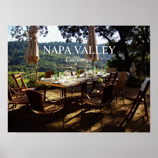 Affiche Napa Valley (Devant)