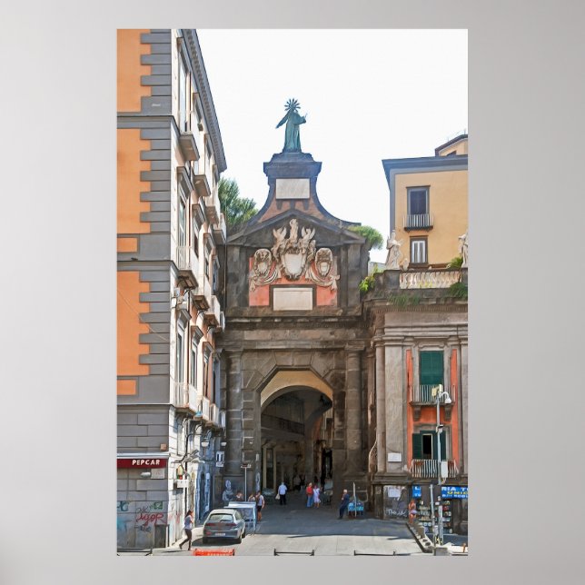 Affiche Naples. #3. (Devant)