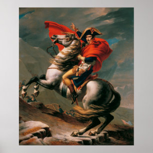 Affiche Napoléon au col Saint-Bernard