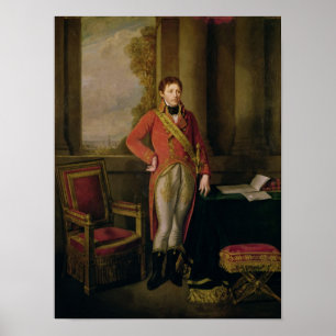 Affiche Napoléon Bonaparte premier consul, 1799-1805