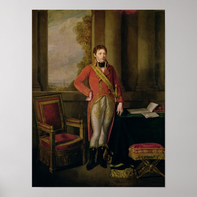 Affiche Napoléon Bonaparte premier consul, 1799-1805 (Devant)