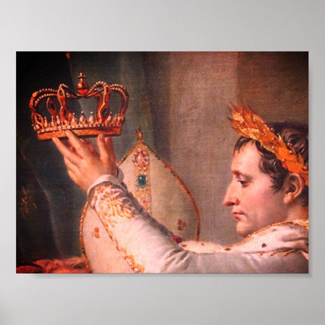 Affiche Napoléon couronné (Devant)