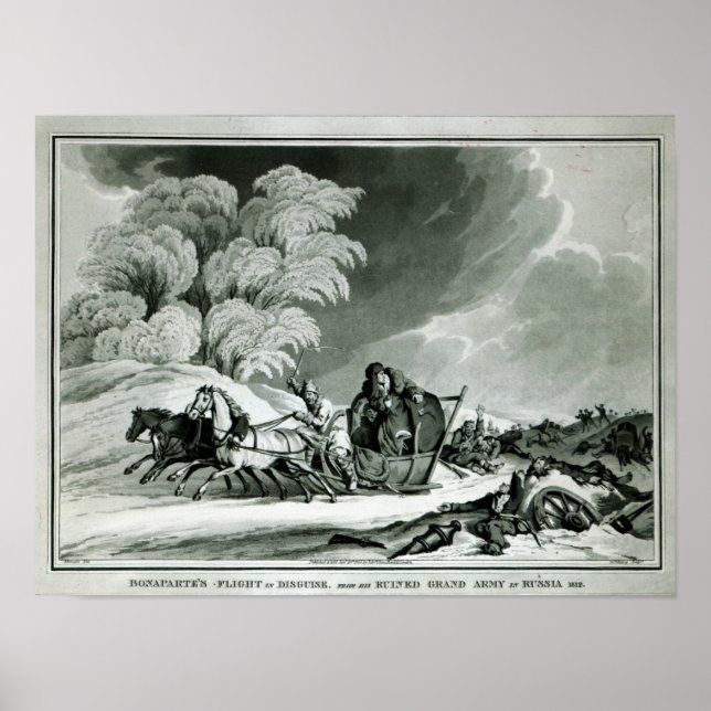 Affiche Napoléon déguisé (Devant)