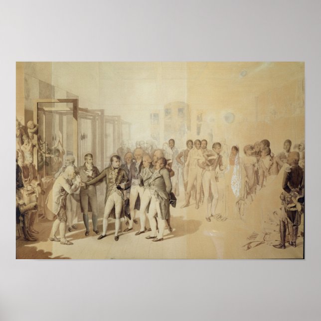 Affiche Napoléon I visite les sept frères (Devant)