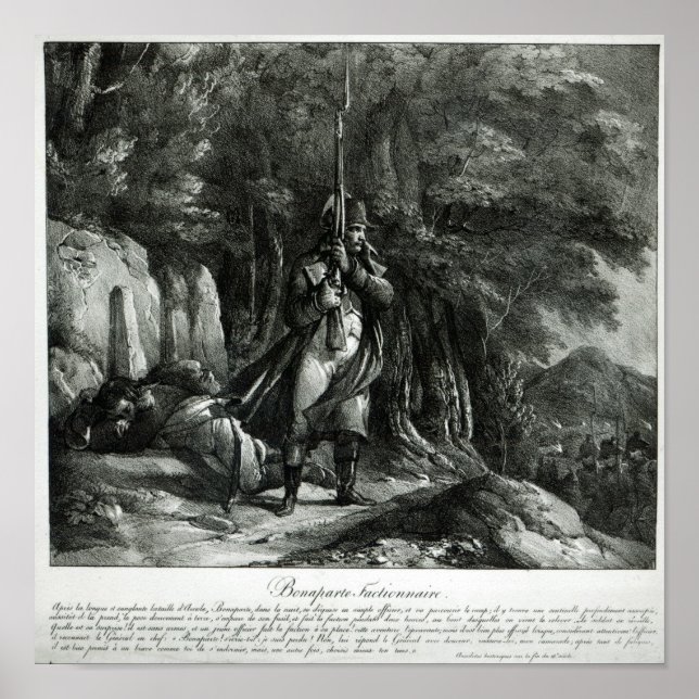Affiche Napoleon on sentry duty (Devant)