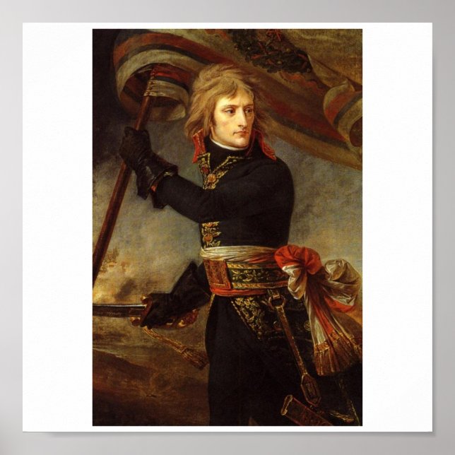 Affiche Napoléon par Antoine Jean Gros (Devant)