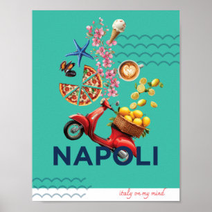 Affiche Napoli Dans Mon Esprit