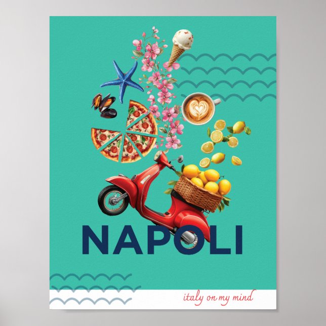 Affiche Napoli Dans Mon Esprit (Devant)