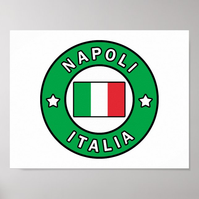Affiche Napoli Italia (Devant)