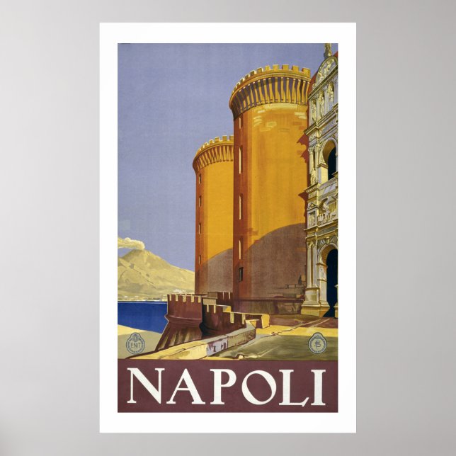 Affiche Napoli (white) (Devant)