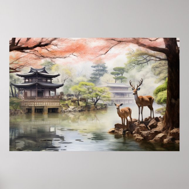 Affiche Nara Serenity - Art Print (Devant)