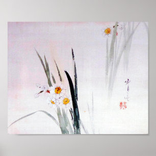 Affiche Narcissus, Watanabe Seitei