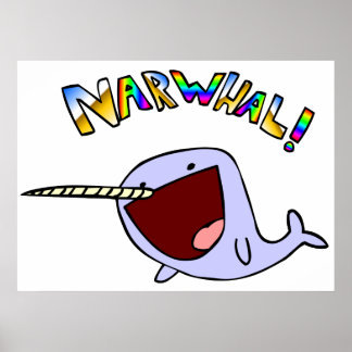 Affiche Narwhal !