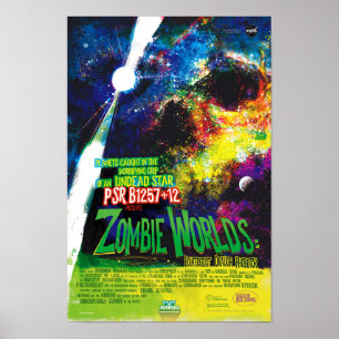 Affiche NASA Exoplanet Travel Bureau Zombie Worlds