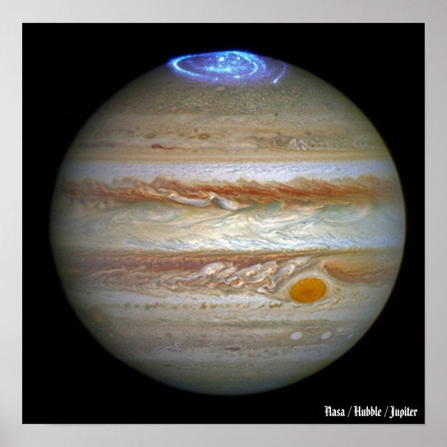 Affiche Nasa / Hubble / Jupiter (Devant)