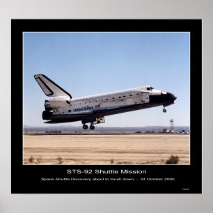 Affiche NASA Space Shuttle Discovery