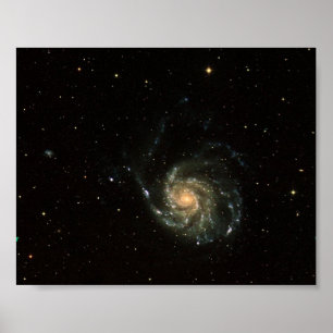 Affiche Nasa - Spiral Galaxy M101 Portfolio