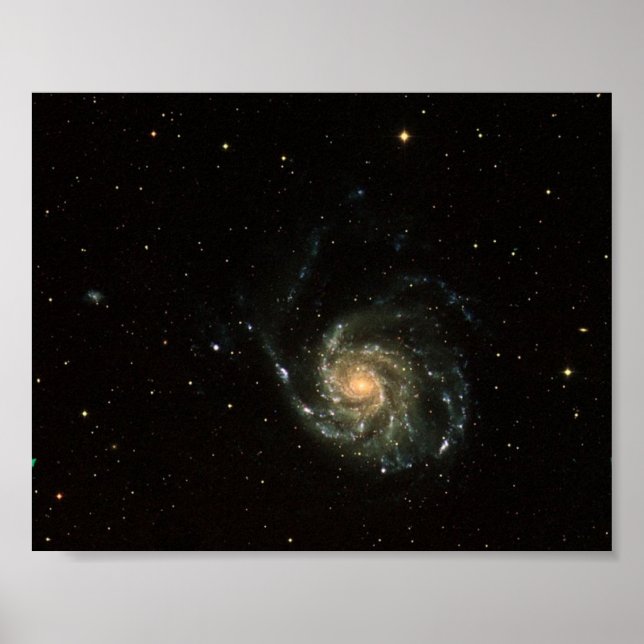 Affiche Nasa - Spiral Galaxy M101 Portfolio (Devant)