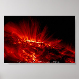 Affiche NASA - Sunspot - septembre 2000